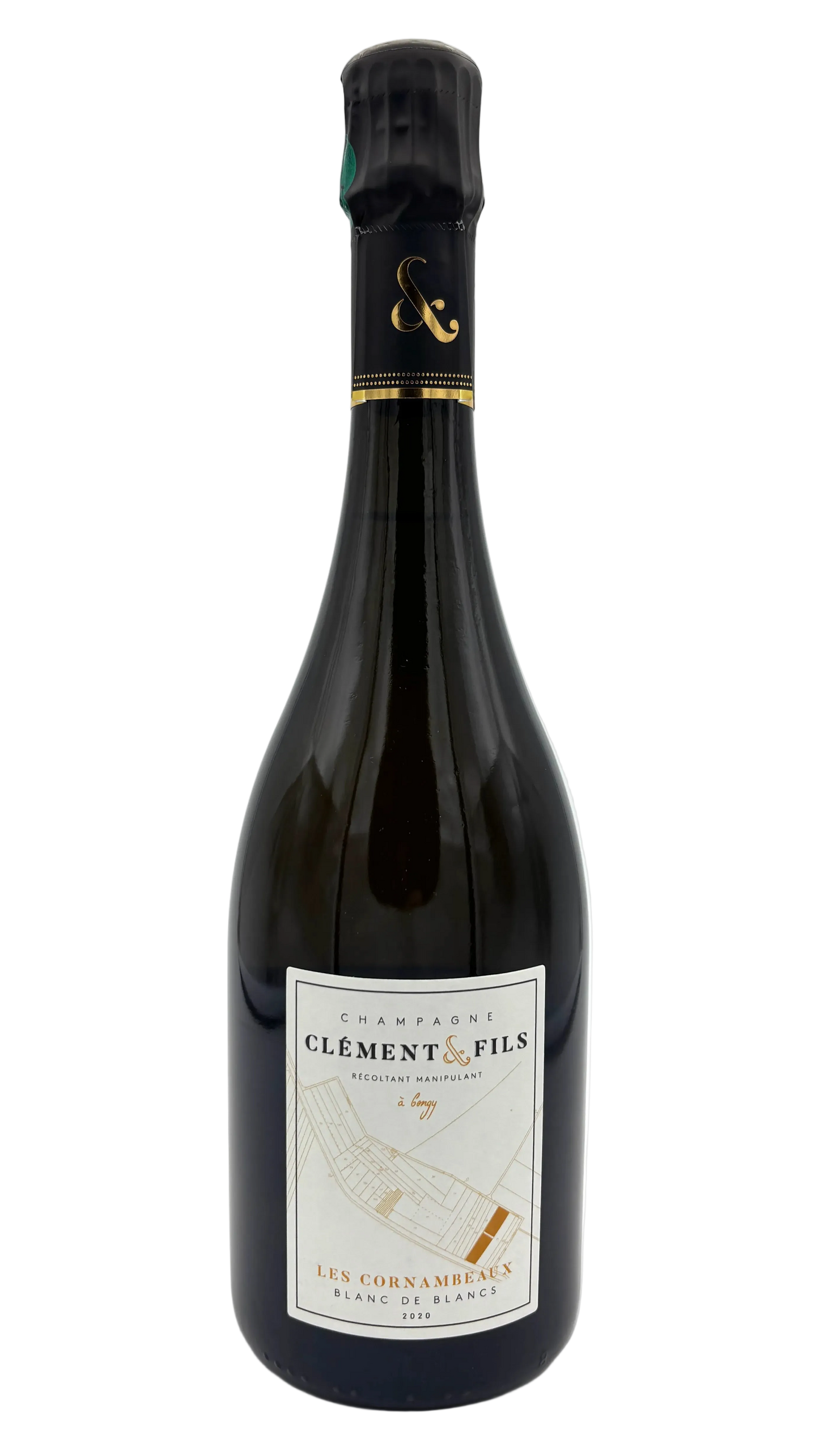 Champagne Clément & Fils Les Cornambeaux Blanc de Blanc Millésime 2020