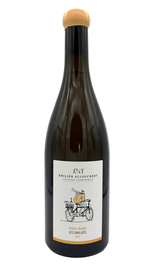 2022 Emilien Allouchery Coteaux-Champenois Ecueil blanc Les Chaillots vom Weingut Emilien Allouchery aus Ecueil in der Petite Montagne de Reims.