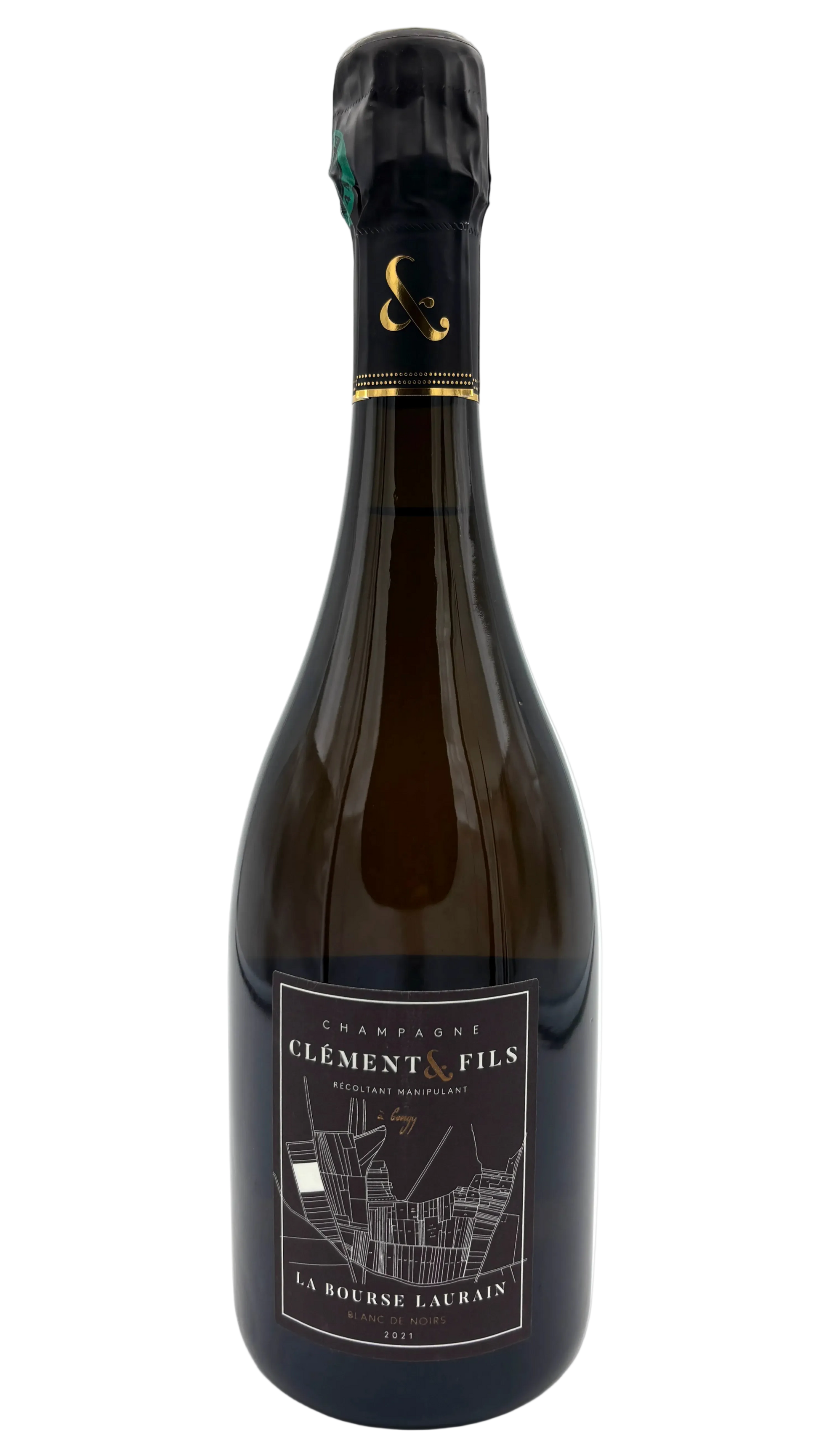 Champagne Clement & Fils La Bourse Laurain Blanc de Noirs Millésime 2021